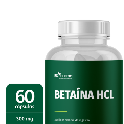 Betaína HCL 300mg