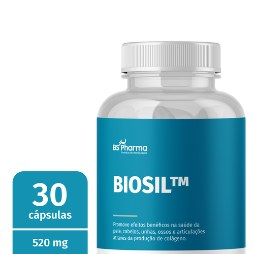 BioSil Silício Orgânico 520 mg