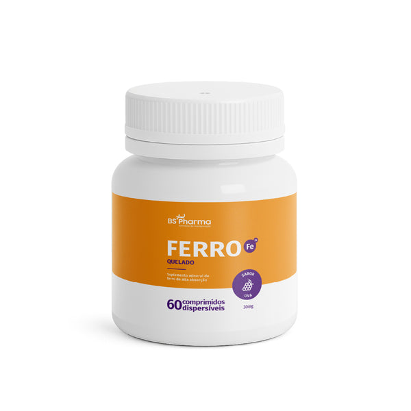 Ferro mastigável 30mg