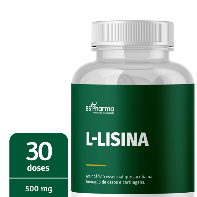 L-Lisina  500mg