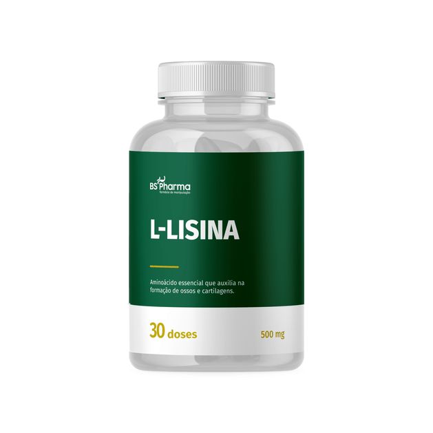 L-Lisina  500mg