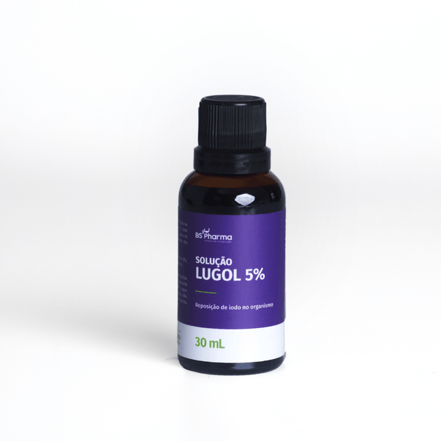 Lugol 5% Iodo Inorgânico 30ml