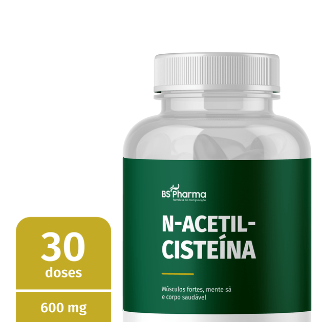 N Acetilcisteína 600mg