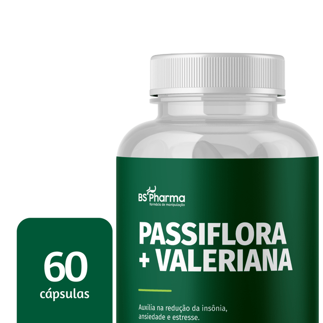 Passiflora 250mg Valeriana 50mg