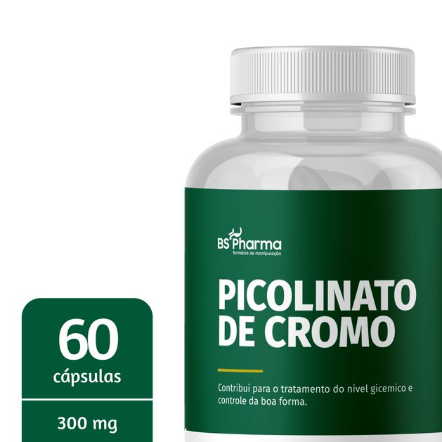 Picolinato de Cromo 300mcg