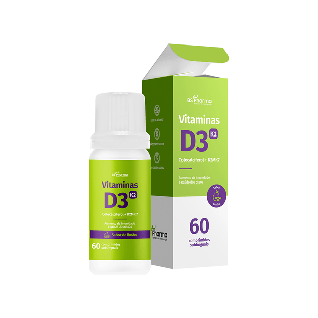 Vitamina D3 + K2 Sublingual
