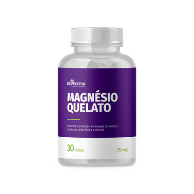 Magnésio Quelato 250mg